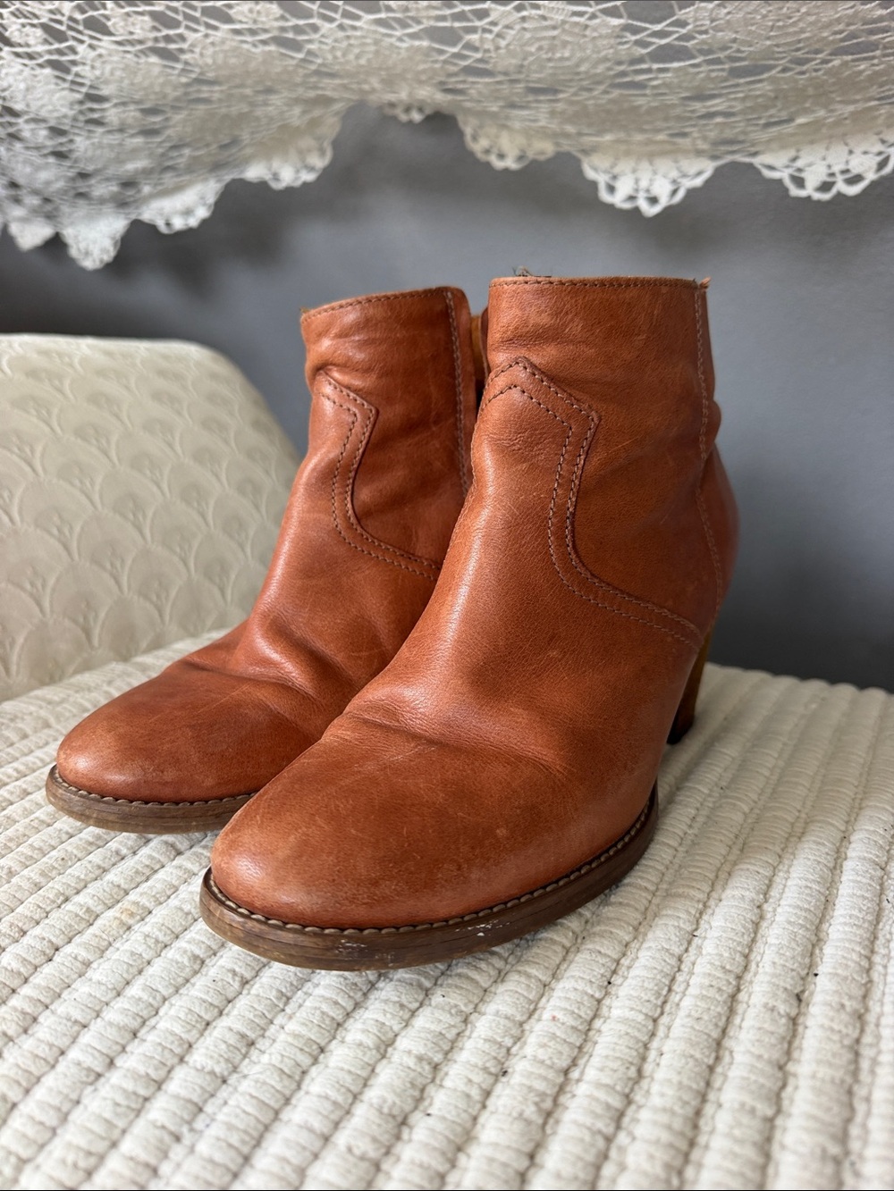Madewell 1937 Winston Leather Ankle Boots